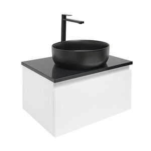 Koupelnová skříňka s krycí deskou SAT B-WAY 59x30x45 cm bílá lesk BWAY60WZUB BWAY60WZUB obraz