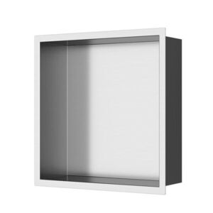 Vestavná polička SAT Aurum kartáčovaná ocel 33x33 cm SATAURN3030BS SATAURN3030BS obraz