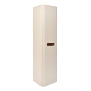 Koupelnová skříňka vysoká SAT Fusion 40x149x33 cm pískově béžová mat SATFUSIONV40BE SATFUSIONV40BE obraz