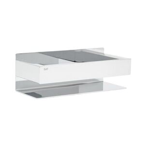 Polička SAT Vision montáž bez vrtání chrom SATDVIPOLCH SATDVIPOLCH obraz