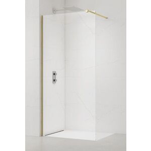 Sprchová zástěna Walk-in 130 cm SAT mosaz SATBWI130PRMO SATBWI130PRMO obraz
