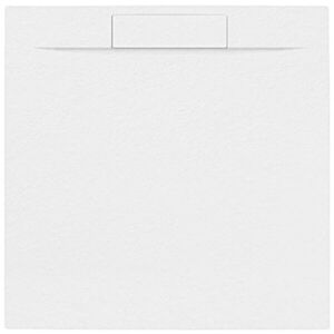 Sprchová vanička čtvercová SAT Fusion 90x90 cm litý mramor Blanco SATFU9090BL SATFU9090BL obraz