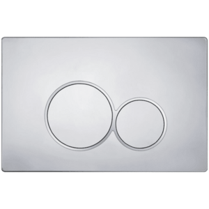 CERANO Ovládací tlačítko splachování Duo k WC modulu Profi ABS chrom CER-8050BD80362 obraz
