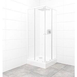 SAT Set sprchového koutu a vaničky, čtverec 80x80 cm Multi Basic SIKOBKMUQ80CH0 SIKOBKMUQ80CH0 obraz