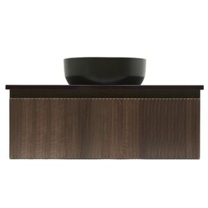 Koupelnová skříňka s krycí deskou SAT Evolution 98x30x44, 8 cm ořech mat SATEVO100NAD SATEVO100NAD obraz