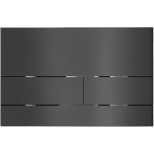 CERANO Ovládací tlačítko splachování Line k WC modulu Profi nerezová ocel grafit/gun metal CER-8050BD80365 obraz