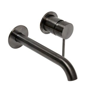 Umyvadlová baterie SAT Aurum včetně podomítkového tělesa broušený gun metal SATBAUR101BGM SATBAUR101BGM obraz
