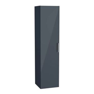 Koupelnová skříňka vysoká VitrA Mia 35x35x145 cm antracit lesk MIAV35A MIAV35A obraz