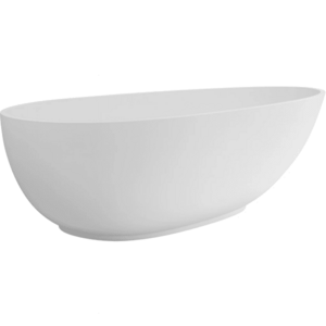 CERANO Vana z litého mramoru Aura volně stojící bílá matná 180x90x58 CER-VELA1050W obraz