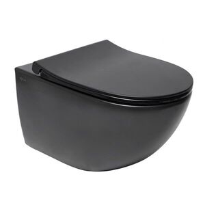 WC závěsné SAT Infinitio včetně prkénka softclose, zadní odpad SATINF011RREXPBKM SATINF011RREXPBKM obraz