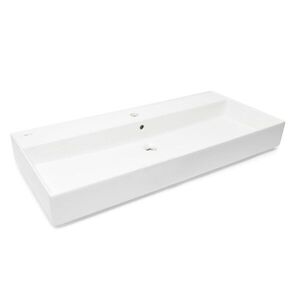 Umyvadlo SAT Infinitio 100, 4x46, 5 cm otvor pro baterii uprostřed SATINF10046 SATINF10046 obraz