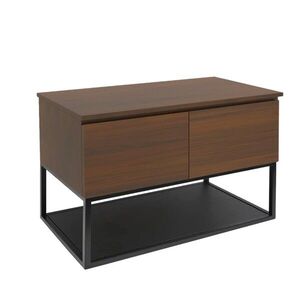 Koupelnová skříňka s krycí deskou SAT B-Way 119x57x45 cm ořech mat BWAY120NUTDF BWAY120NUTDF obraz