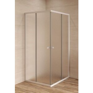 Sprchový kout čtverec 90x90 cm SAT Project SIKOMUQ90CH0 SIKOMUQ90CH0 obraz