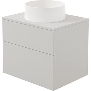 DEANTE Prizma cashmere koupelnová skříňka, s granitovým umyvadlem 360 mm; SDKB6SAU4S obraz