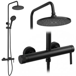 REA Sprchový set Rivo Black REA-P9499 obraz