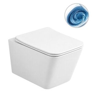 CERANO WC závěsné Forte, Vortex vírové splachování + Slim/SoftClose sedátko bílá lesklá 52x35 CER-680367 obraz
