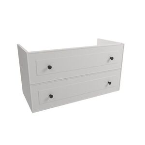 Koupelnová skříňka pod umyvadlo Naturel Forli 100x53x46 cm bílá FORLI100BI FORLI100BI obraz