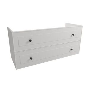 Koupelnová skříňka pod umyvadlo Naturel Forli 120x53x46 cm bílá FORLI120BI FORLI120BI obraz