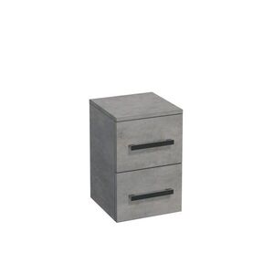 Koupelnová skříňka nízká Naturel Cube 32, 5x51x33 cm beton mat CUBE2N32BE CUBE2N32BE obraz
