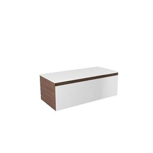 Koupelnová skříňka s krycí deskou Naturel Monza 99x30x45 cm ořech mat MONZA100WND MONZA100WND obraz