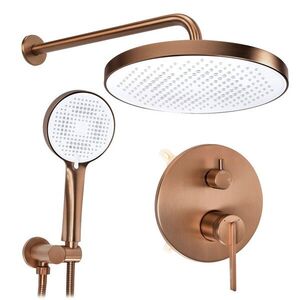 REA Podomítková sprchová sada Grace Brush Copper + BOX REA-P4408 obraz