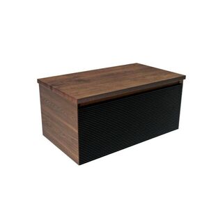 Koupelnová skříňka s krycí deskou Naturel Monza 79x30x45 cm ořech mat MONZA80BN MONZA80BN obraz