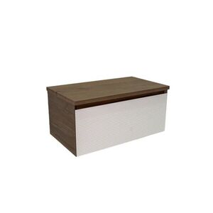Koupelnová skříňka s krycí deskou Naturel Monza 79x30x45 cm ořech mat MONZA80WN MONZA80WN obraz