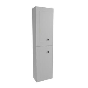 Koupelnová skříňka vysoká Naturel Forli 40x157x20 cm šedá mat FORLIV40GM FORLIV40GM obraz