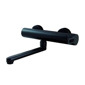Dřezová baterie Paffoni Ringo bez výpusti 150 mm černá RIN161NO RIN161NO obraz