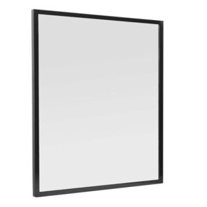 Zrcadlo Naturel Oxo v černém rámu, 80x80 cm, ALUZ8080C ALUZ8080C obraz