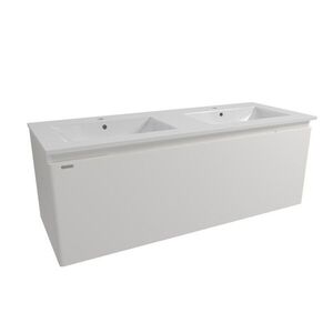 Koupelnová skříňka s umyvadlem Naturel Ancona 120x45x46 cm bílá ANCONA2120DVB ANCONA2120DVB obraz