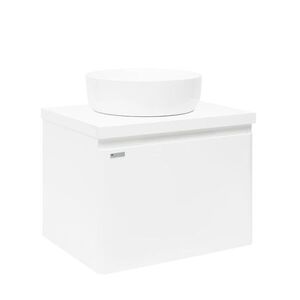 Koupelnová skříňka pod umyvadlo Naturel Ancona 60x46 cm bílá lesk ANCONA260BLD ANCONA260BLD obraz