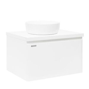 Koupelnová skříňka pod umyvadlo Naturel Ancona 80x46 cm bílá lesk ANCONA280BLD ANCONA280BLD obraz
