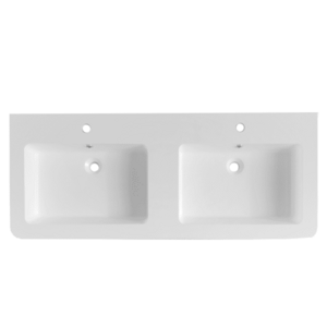 Nábytkové dvojumyvadlo Naturel Pavia 120x49 cm dva otvory pro baterii PA12049 PA12049 obraz