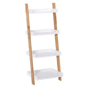 Set poličky a nosníků Naturel Home bílá/ořech mat 53, 5x134x40 cm HOMEP4B HOMEP4B obraz