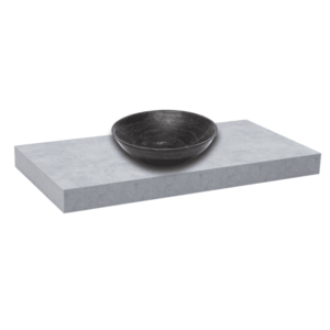 Deska pod umyvadlo bez umyvadla Naturel Dolce 100x8x50 cm beton mat DO10050BE DO10050BE obraz