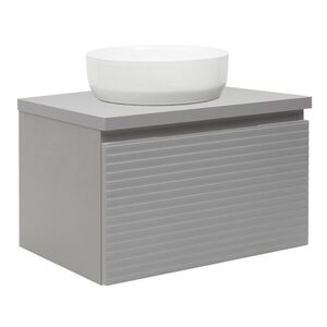 Koupelnová skříňka pod umyvadlo Naturel Savona 98x43x44, 8 cm šedá mat SAVONA100GMD SAVONA100GMD obraz