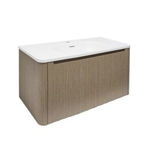 Koupelnová skříňka s umyvadlem Naturel Austen 79x47, 5x45 cm light pine mat AUSTEN80LP AUSTEN80LP obraz