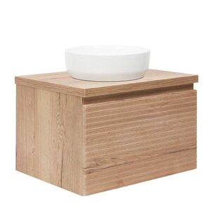 Koupelnová skříňka pod umyvadlo Naturel Savona 78x43x44, 8 cm dub halifax mat SAVONA80DHD SAVONA80DHD obraz
