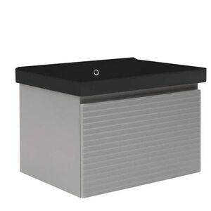Koupelnová skříňka s umyvadlem Naturel Savona 78x43x45 cm šedá mat SAVONA80GMU1B SAVONA80GMU1B obraz