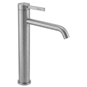 REA Umyvadlová vysoká baterie Rivo Brush Nickel REA-B6538 obraz