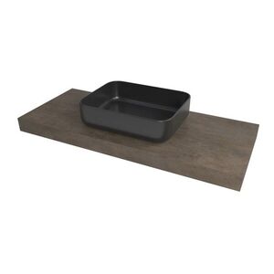 Deska pod umyvadlo Naturel Dolce 83, 5x8x50 cm Beton Chicago tmavě šedá mat DO8050BCS DO8050BCS obraz