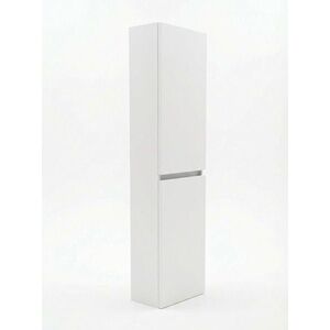 Vysoká skříňka Naturel Project 40x157x21, 8 cm bílá lesk PROJECTV40BI PROJECTV40BI obraz