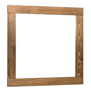 Zrcadlo Naturel Country 80x80 cm palisandr COUNTRYZRC80PA COUNTRYZRC80PA obraz