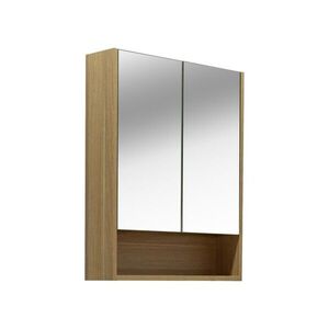 Zrcadlová skříňka Naturel Lucca 60x75 cm lamino dub LUCCA60CABD LUCCA60CABD obraz