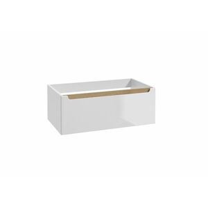 Koupelnová skříňka doplňková Naturel Stilla 80x30x45 cm bílá STILLAB08001 STILLAB08001 obraz