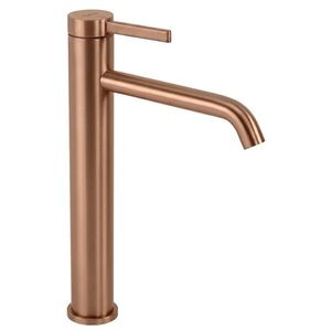 REA Umyvadlová vysoká baterie Rivo Brush Copper REA-B9323 obraz
