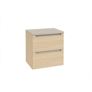 Koupelnová skříňka s kašmírovou krycí deskou Naturel Stilla 60x60x45 cm dub Vicenza mat STILLADV06056D STILLADV06056D obraz