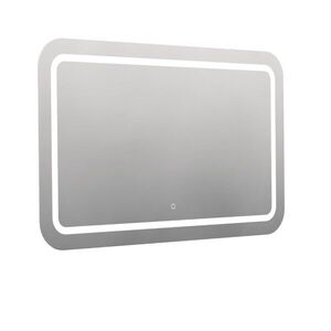Naturel Zaoblené zrcadlo 120x70 cm s LED osvětlením, topná fólie, senzor s nastavitelnou teplotou 2700-6500K, IP44 ZIL12070KTLEDS ZIL12070KTLEDS obraz