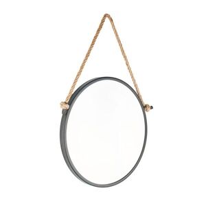 Zrcadlo Naturel 60 cm černá matná ZLAN60C ZLAN60C obraz